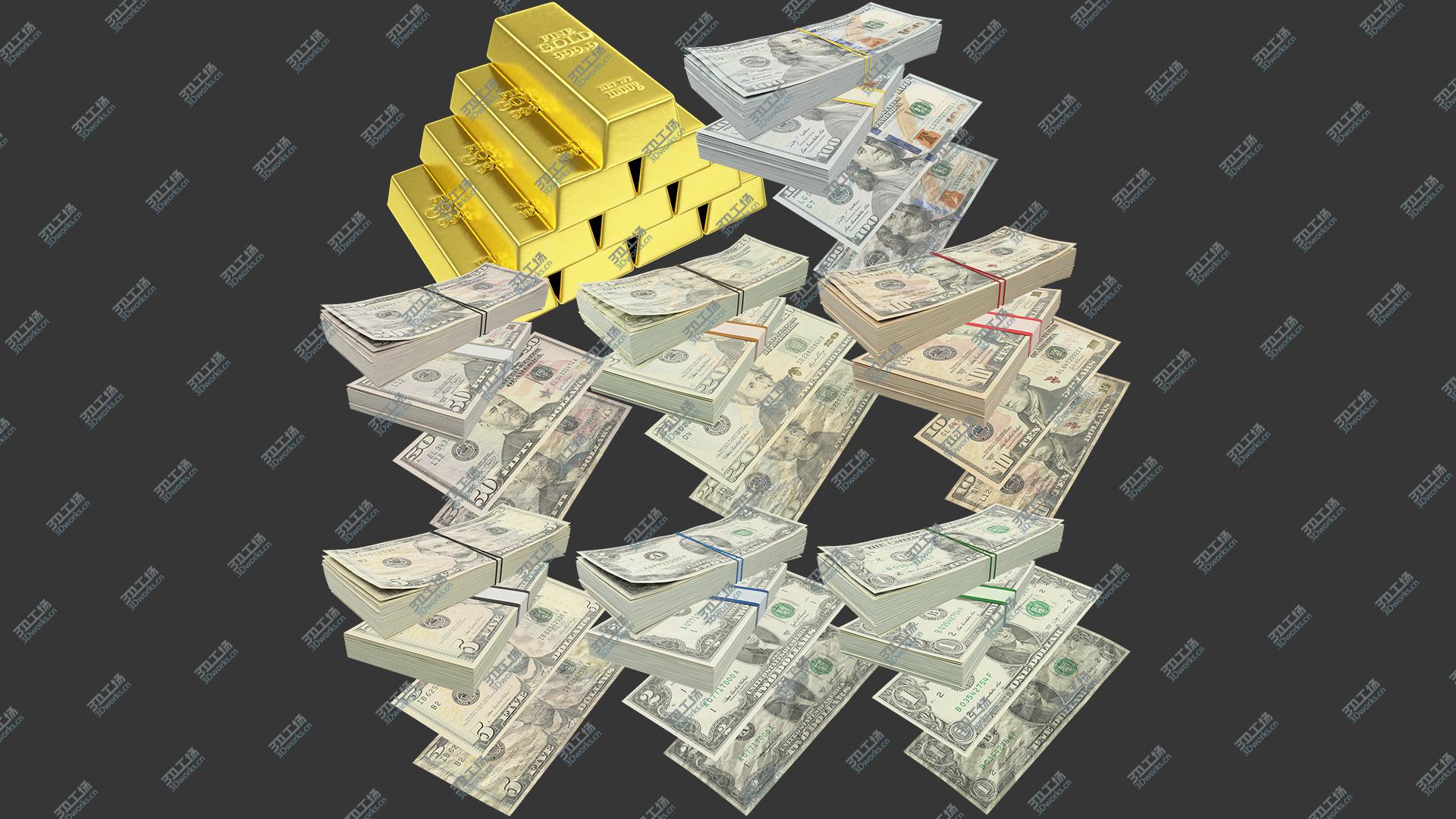 images/goods_img/20210319/Money and Gold Collection V2 3D model/1.jpg